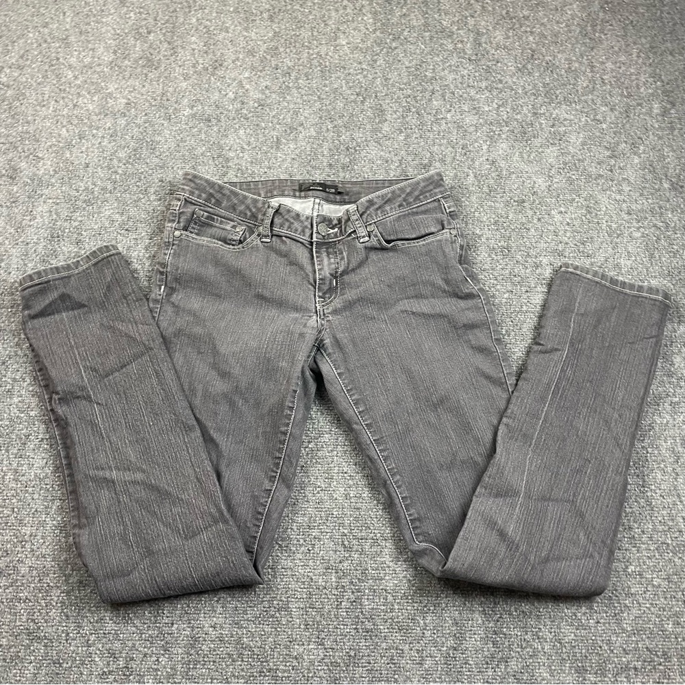 PRANA Women’s Charcoal Grey Denim skinny Jeans size: 6/28 - Picture 2 of 9